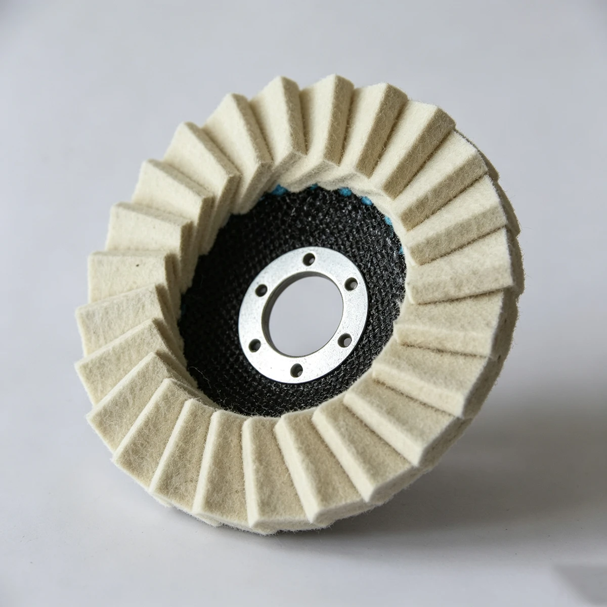 100mm Felt Wheels with Velcro thumbnail 2