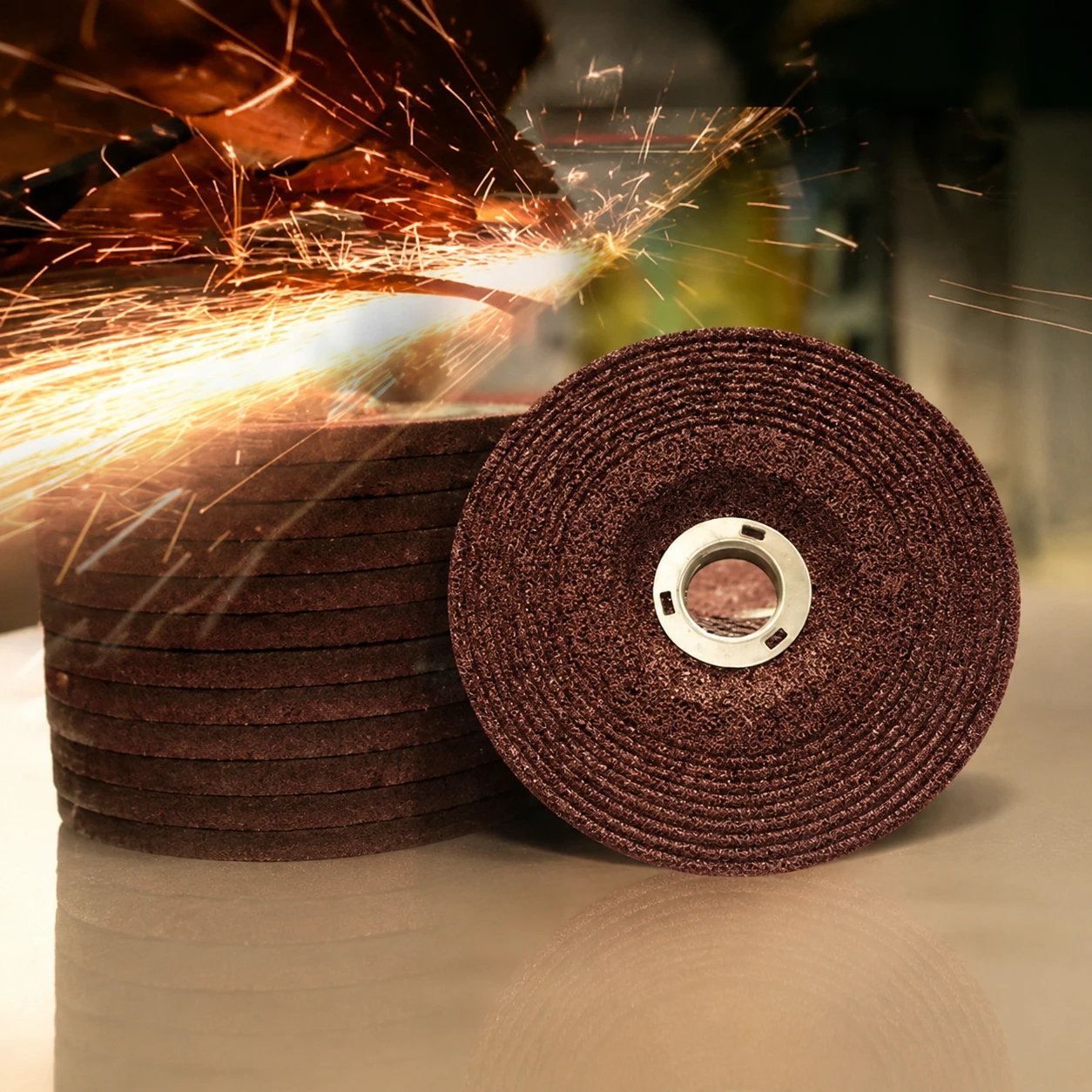 115mm X 6.0 X 22mm Metal Grinding Wheels thumbnail 2