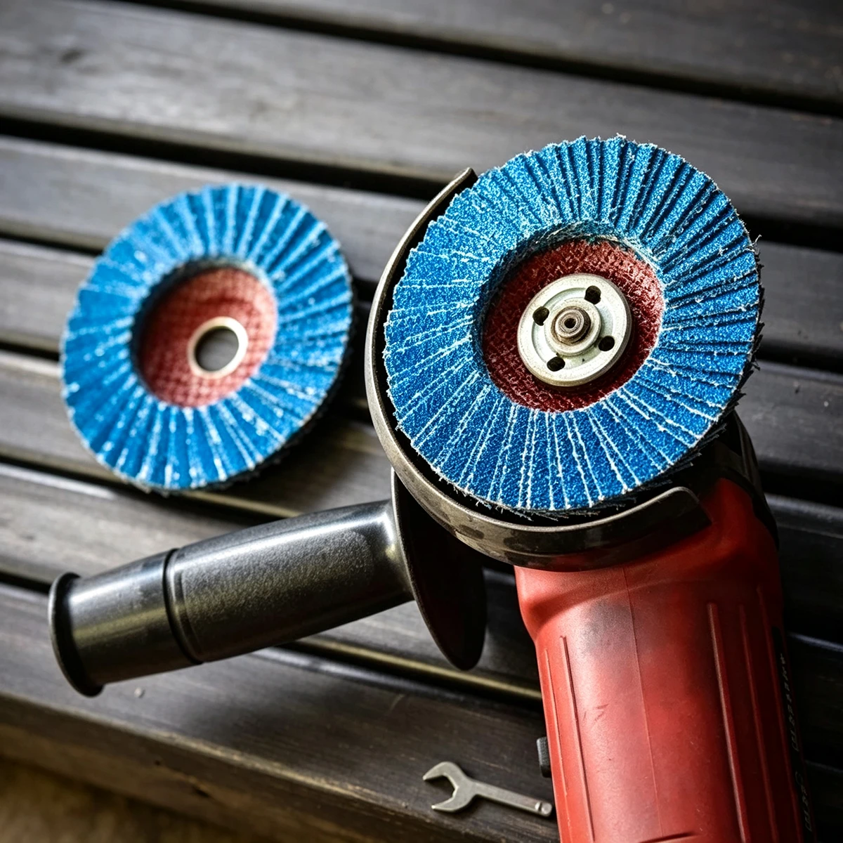 125 X 22mm Coated Abrasive Grinding Flap Discs with Zirconium thumbnail 4