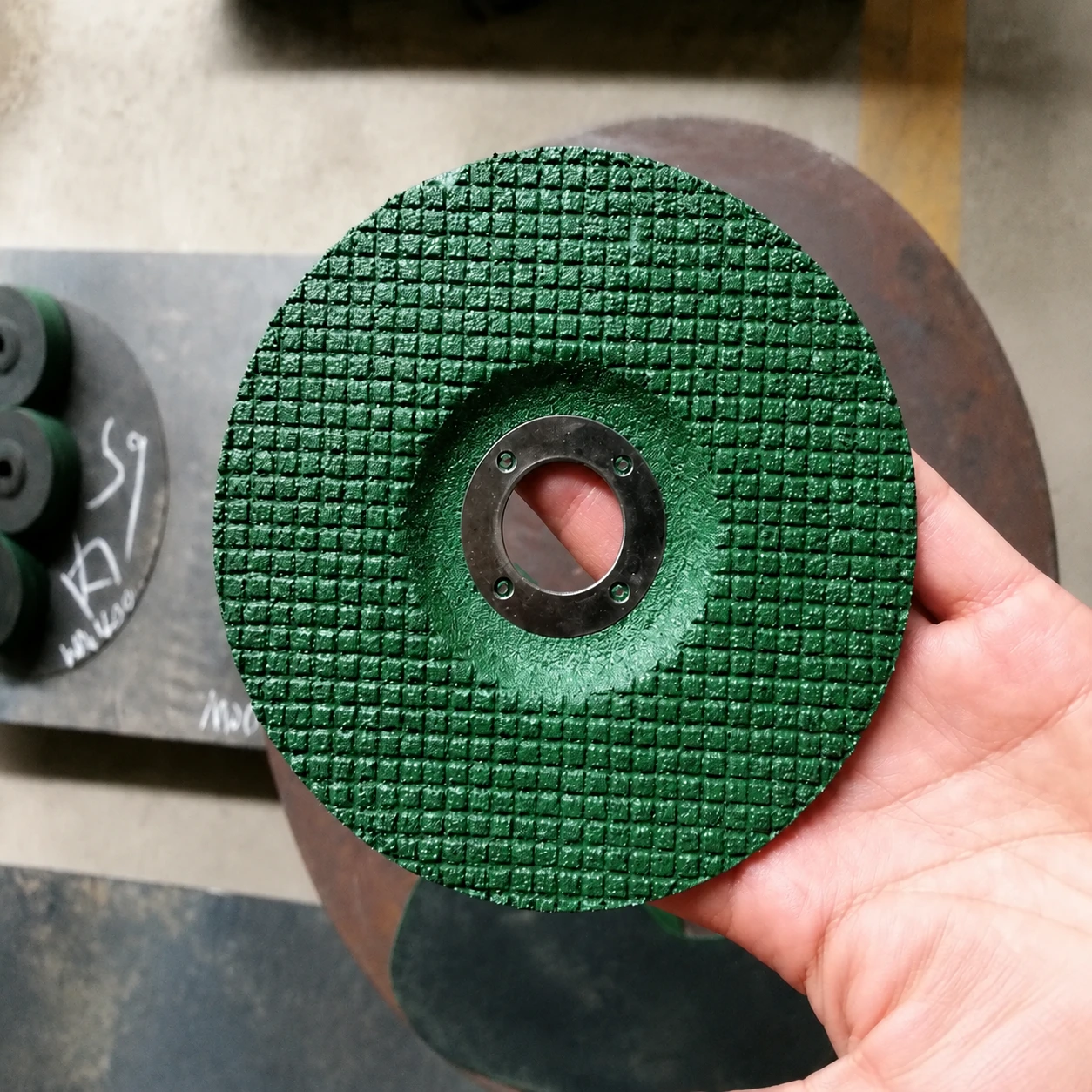 125X3X22mm Grit 60 Flexible Abrasive Grinding Wheel thumbnail 2