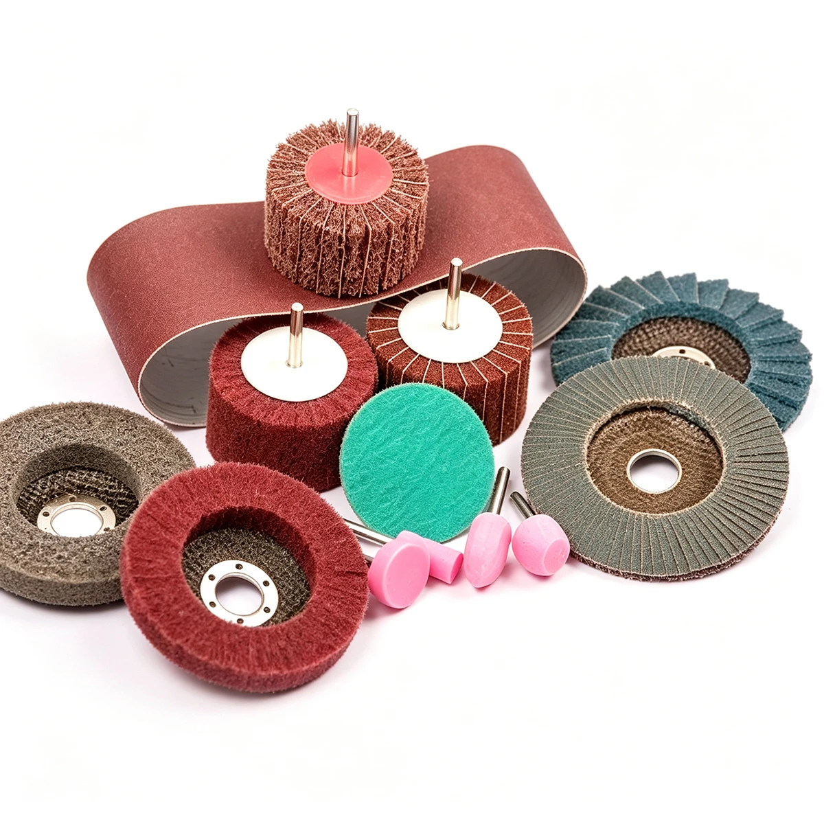 1/4 80X Interleaf Flap Wheel Non-Woven