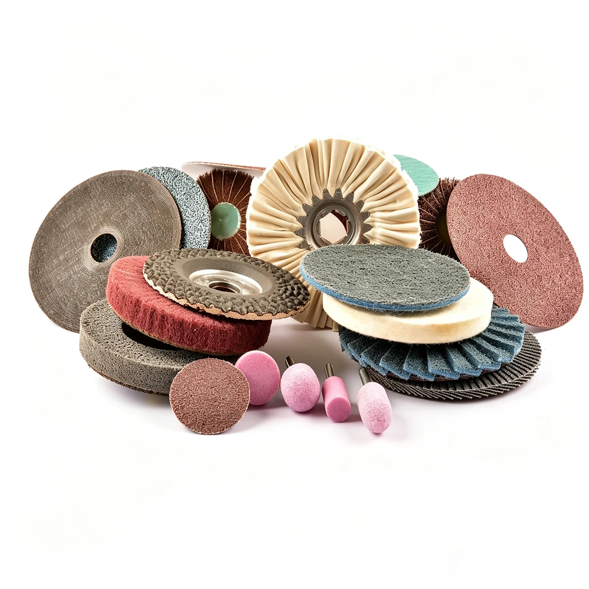 1/4 80X Interleaf Flap Wheel Non-Woven thumbnail 5