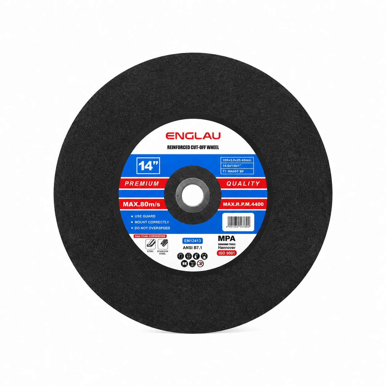 14" Metal Cutting Abrasive Saw Blades thumbnail 4