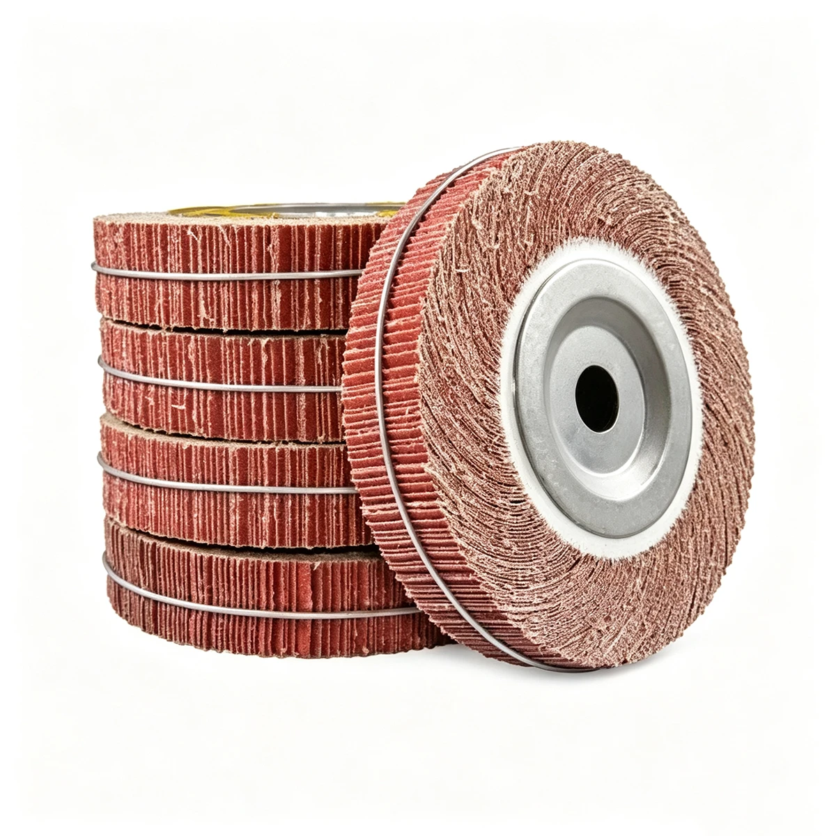 165X25xh Abrasive Flap Wheel with Flange thumbnail 2