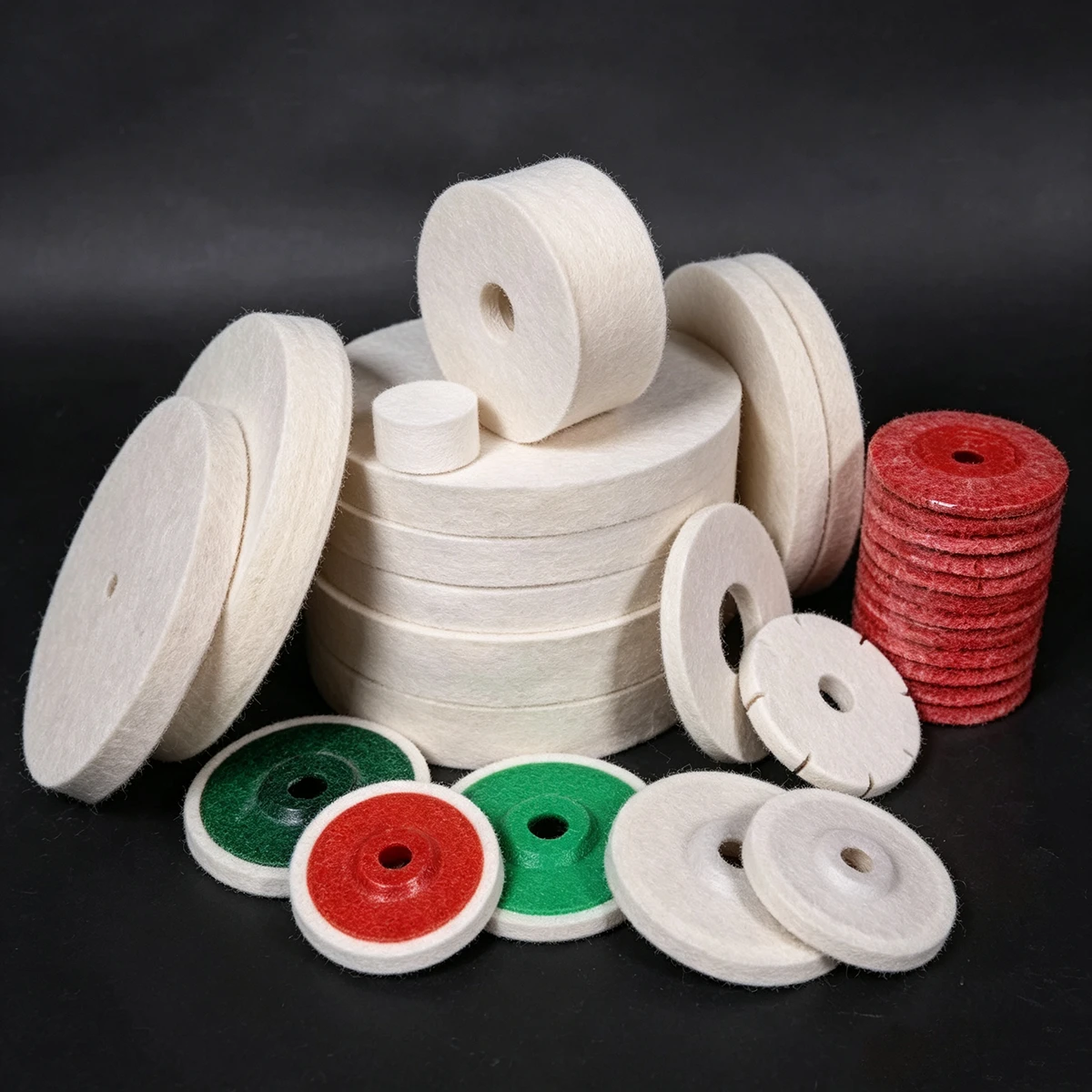 180X22, 23mm Felt Disc Angle Grinder
