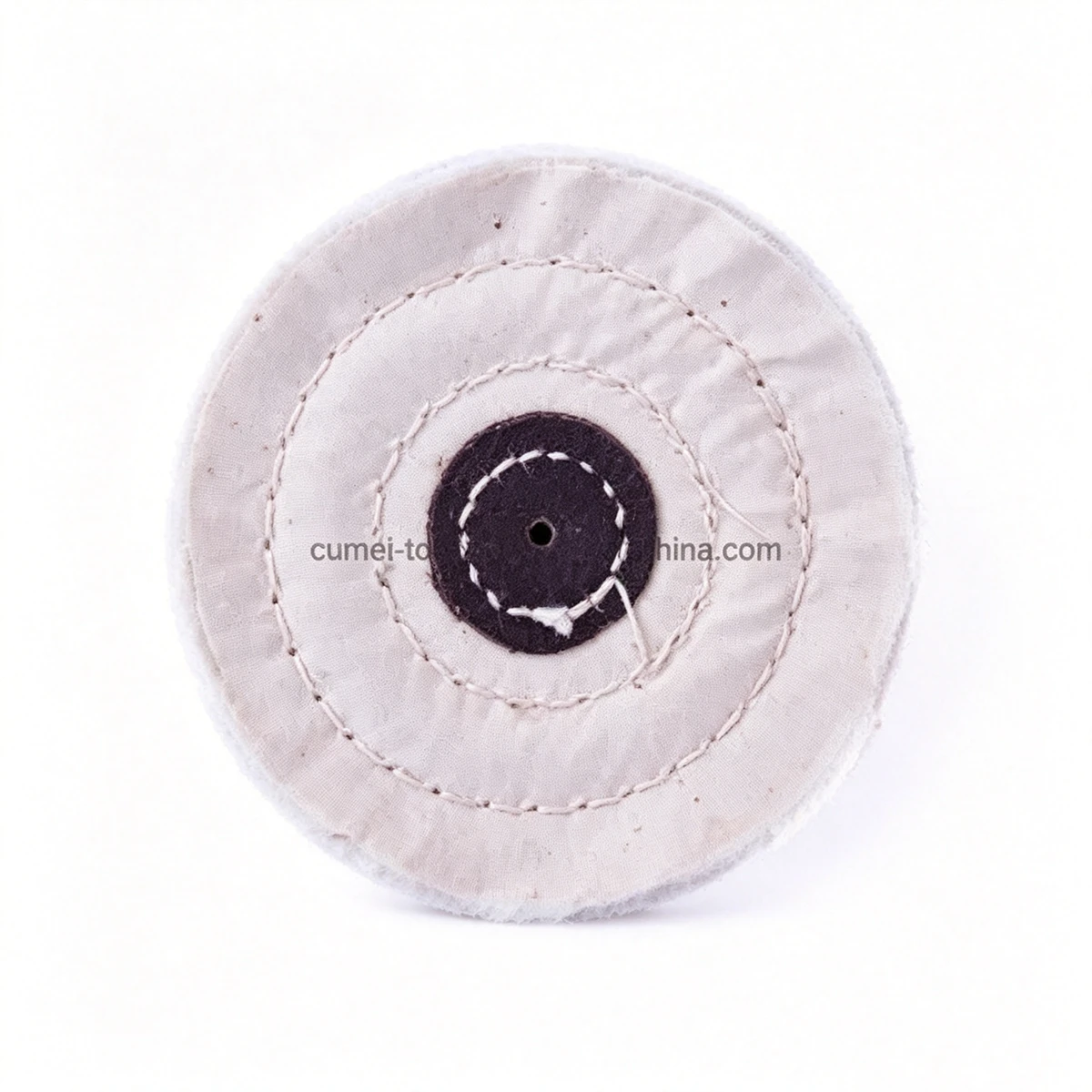 2X8" Buffing Polish Wheel Spiral Stitched Cotton thumbnail 5