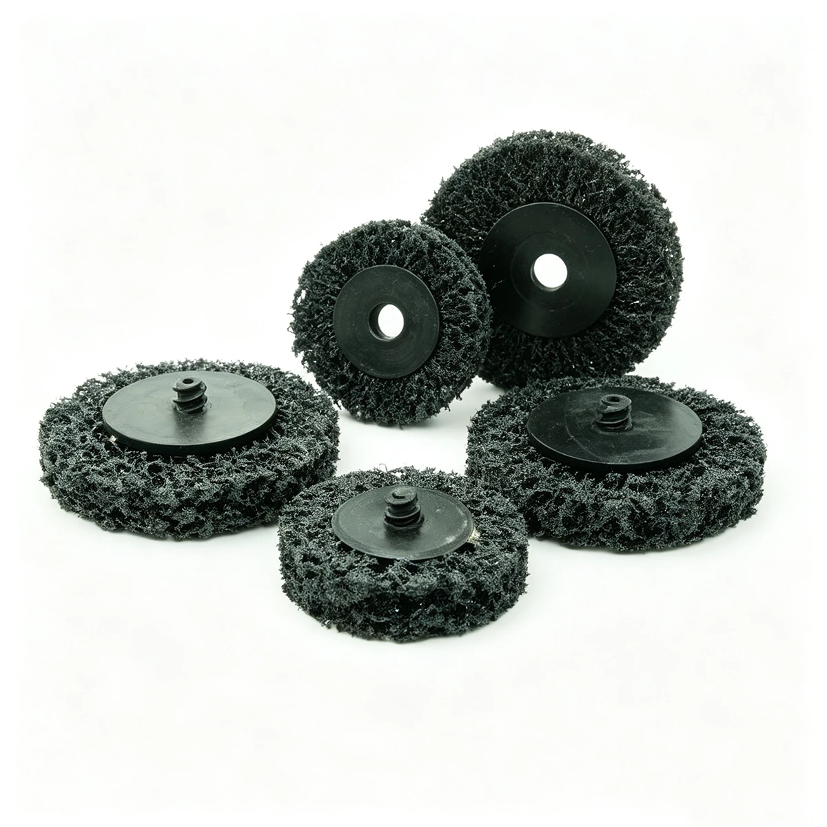 3 inch 75mm Angle Grinder Disc, Poly Strip Wheel Paint Rust Removal Disc for Angle Grinder, Abrasive Wheel Paint Rust Removal Clean Tool thumbnail 3