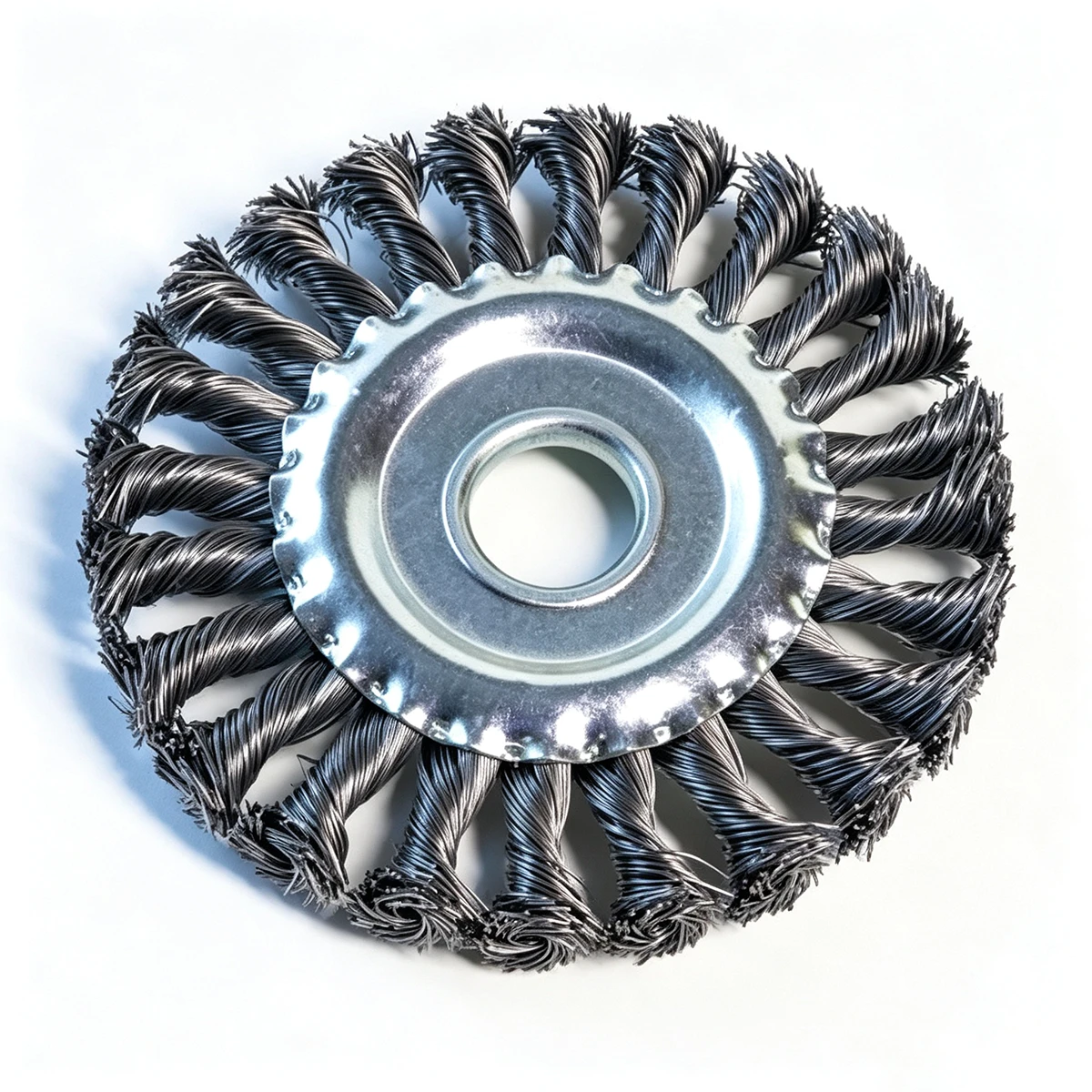 7" Twisted Knot Wheel Brishes thumbnail 3