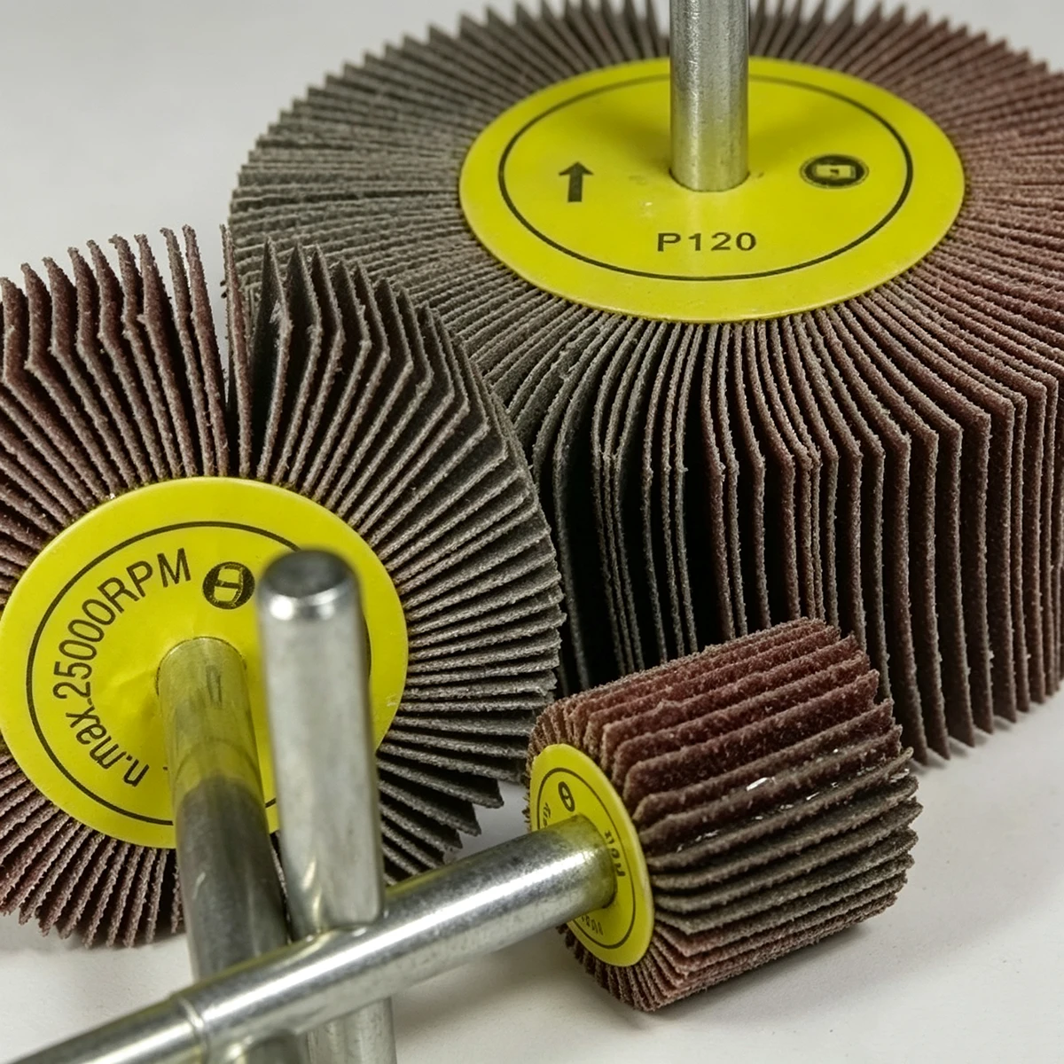 Abrasive Flap Wheel with Male Thread Shaft thumbnail 4