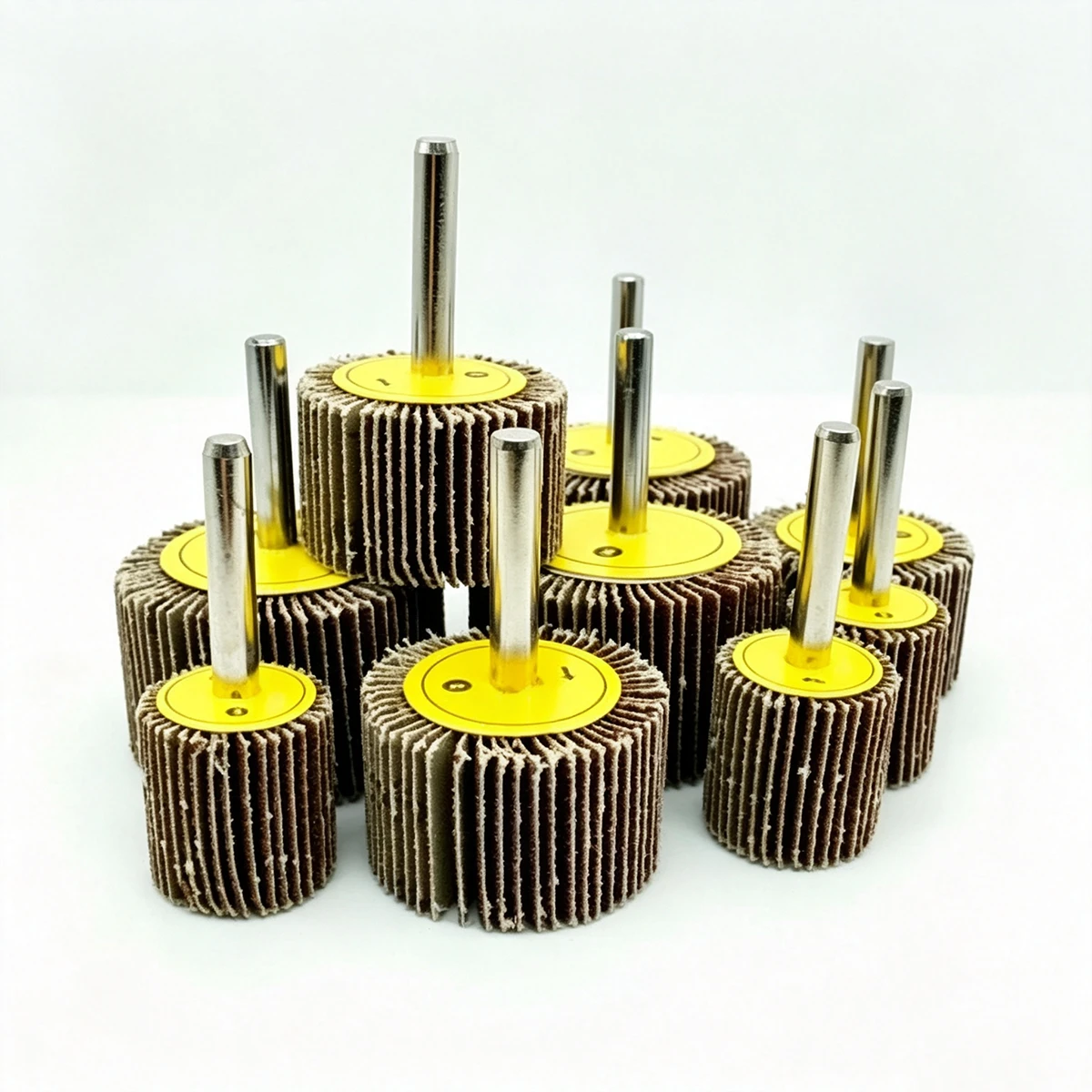 Abrasive Flap Wheel with Male Thread Shaft thumbnail 5