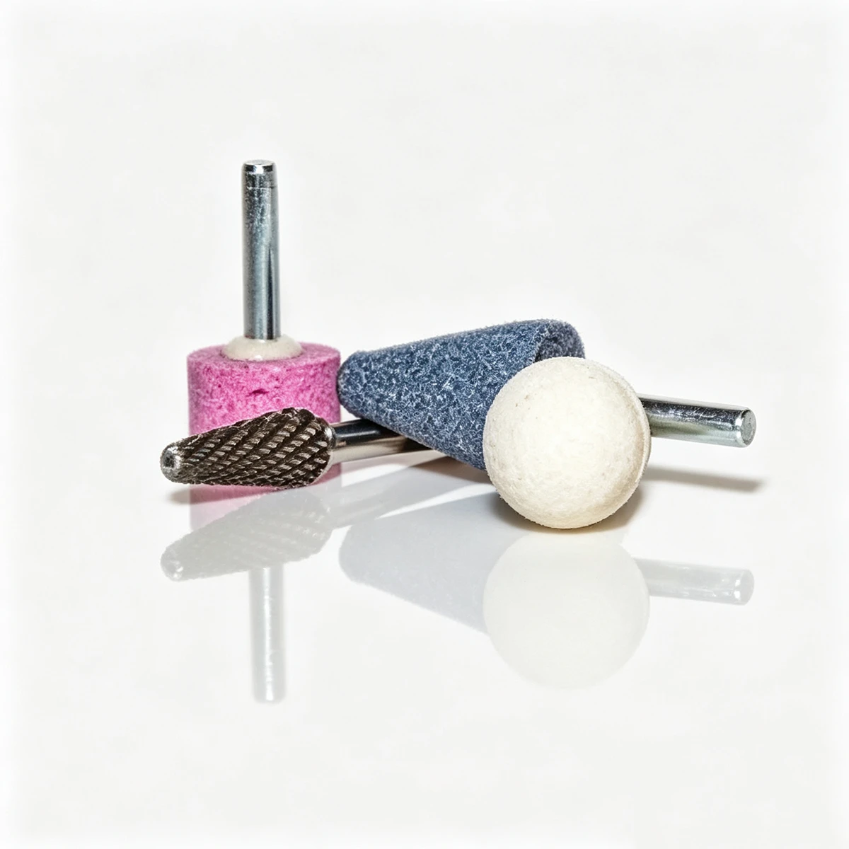Abrasive Mounted Points with 3mm Shank
