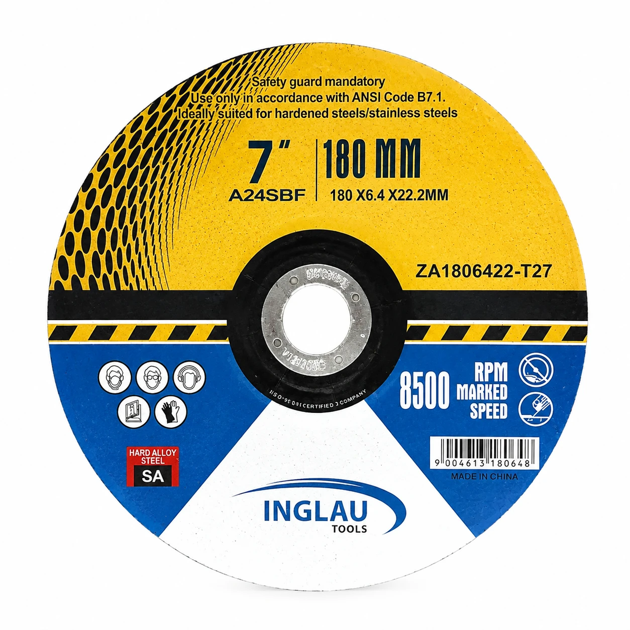 Abrasivos Disco De Corte 180X1.6X22.2mm thumbnail 4