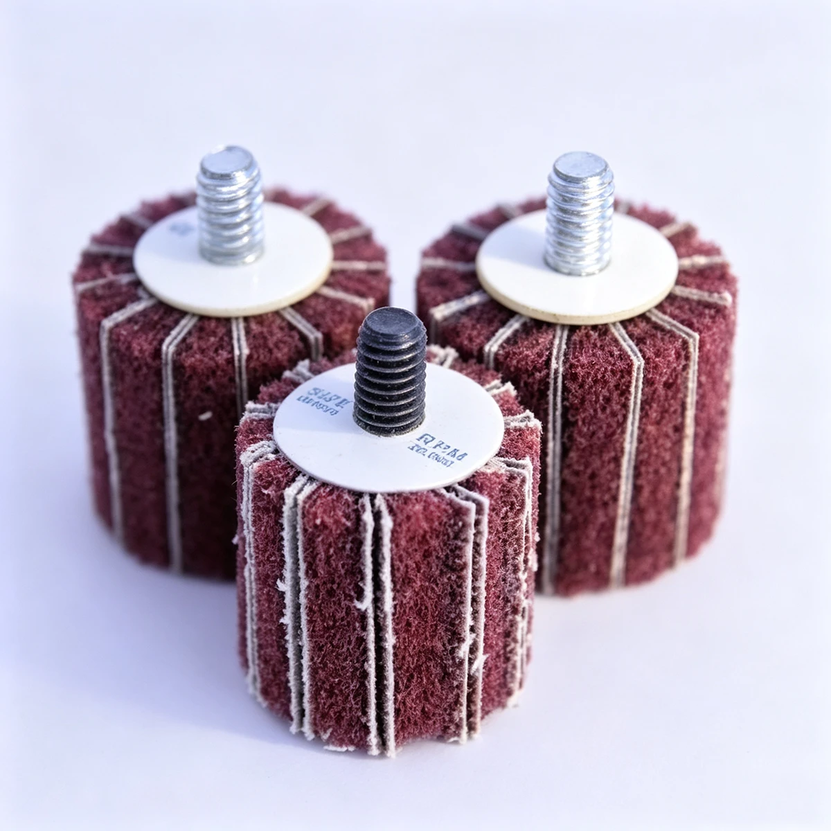 Ao, , 120g Abrasive Flap Wheel with Shaft thumbnail 2