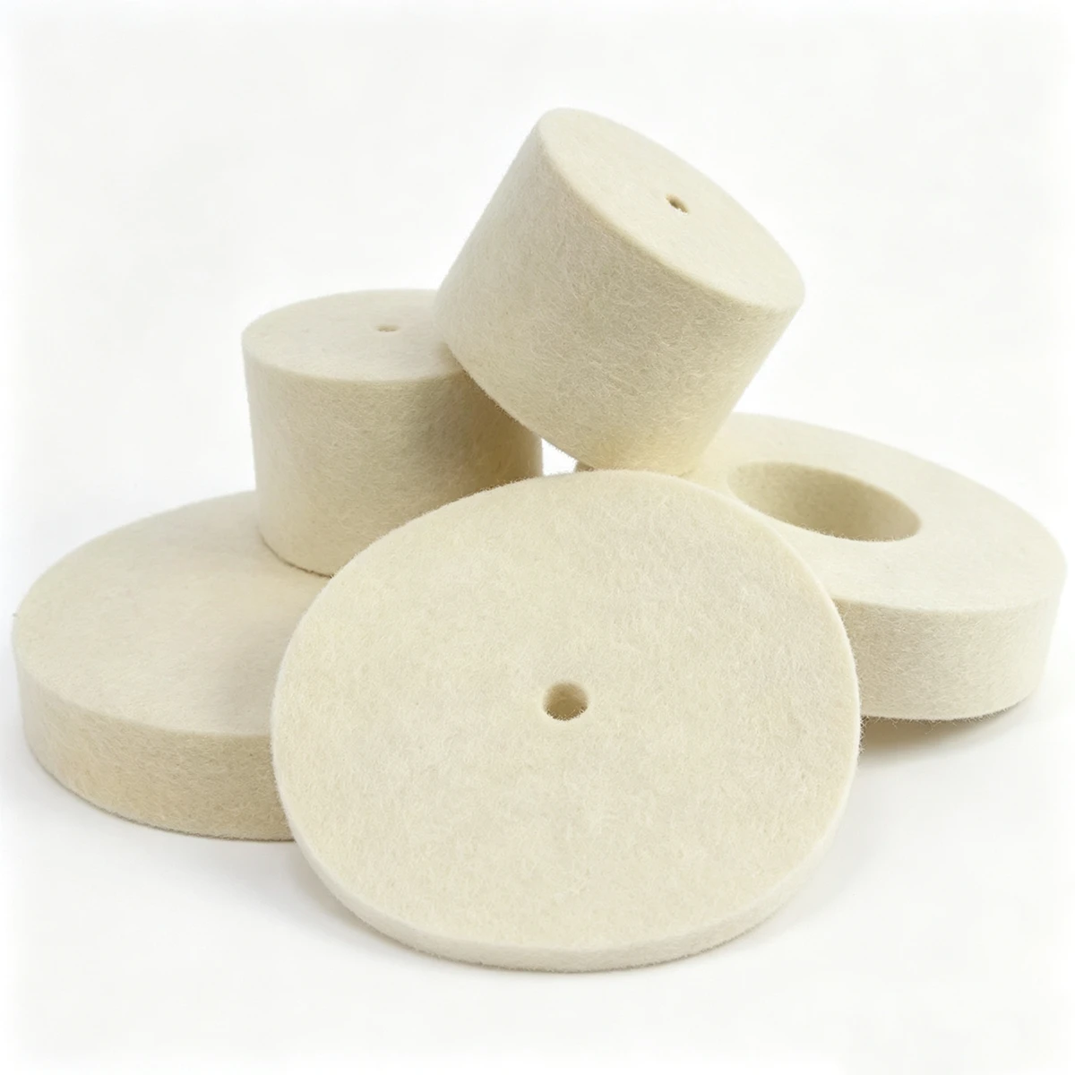Density 0.35-0.55 Felt Polishing Wheel thumbnail 5