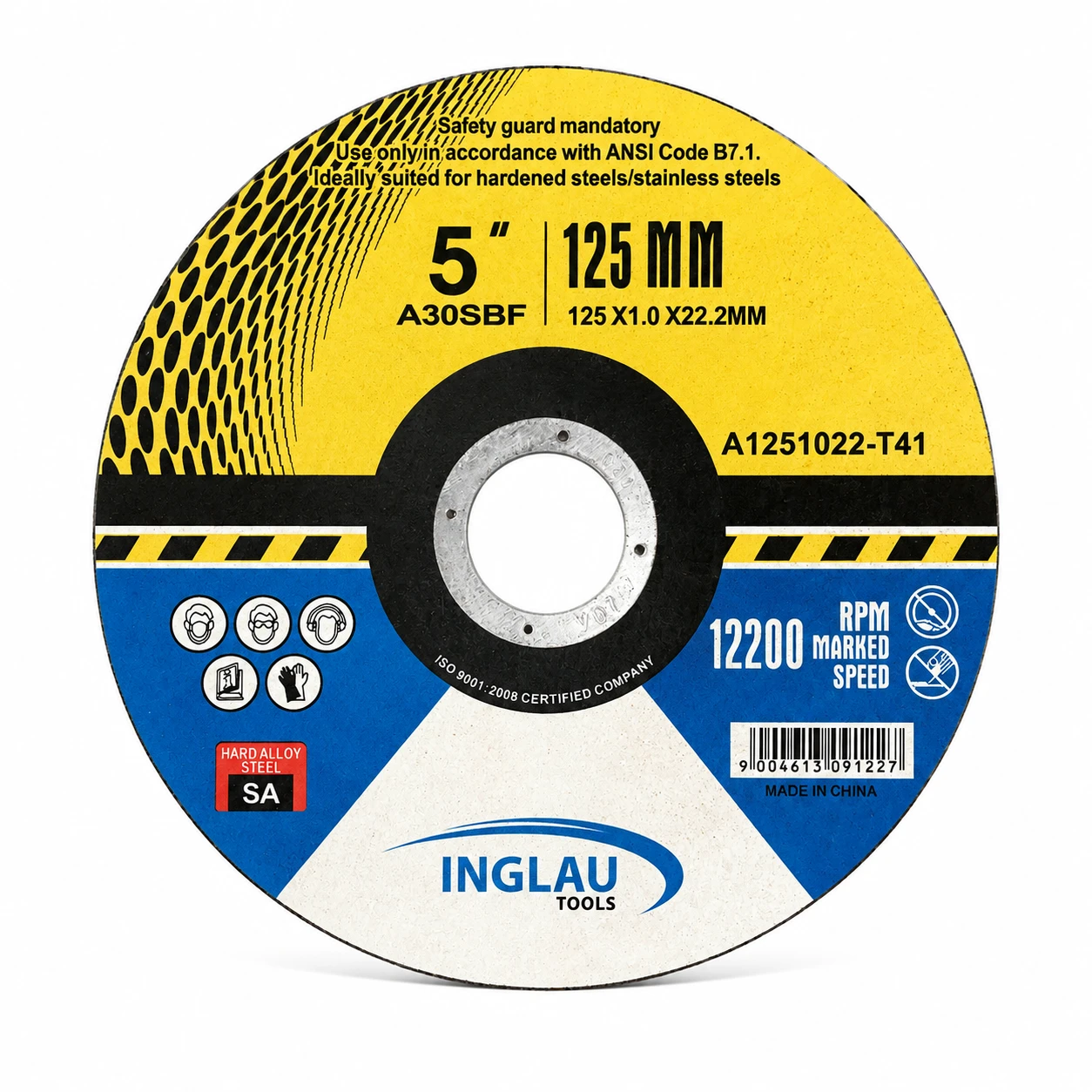 Depressed Centre Stone Cutting Discs (125 X 3.2 X 22.2mm) thumbnail 3