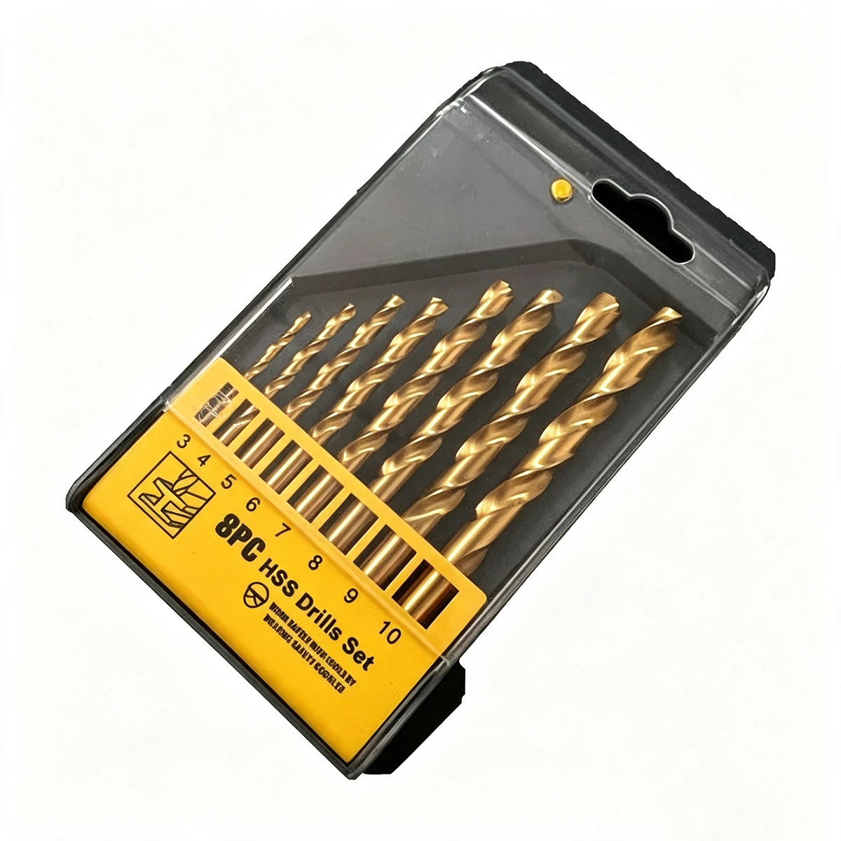 Fully Ground, HSS Straight Shank Twist Drill -Taper Length