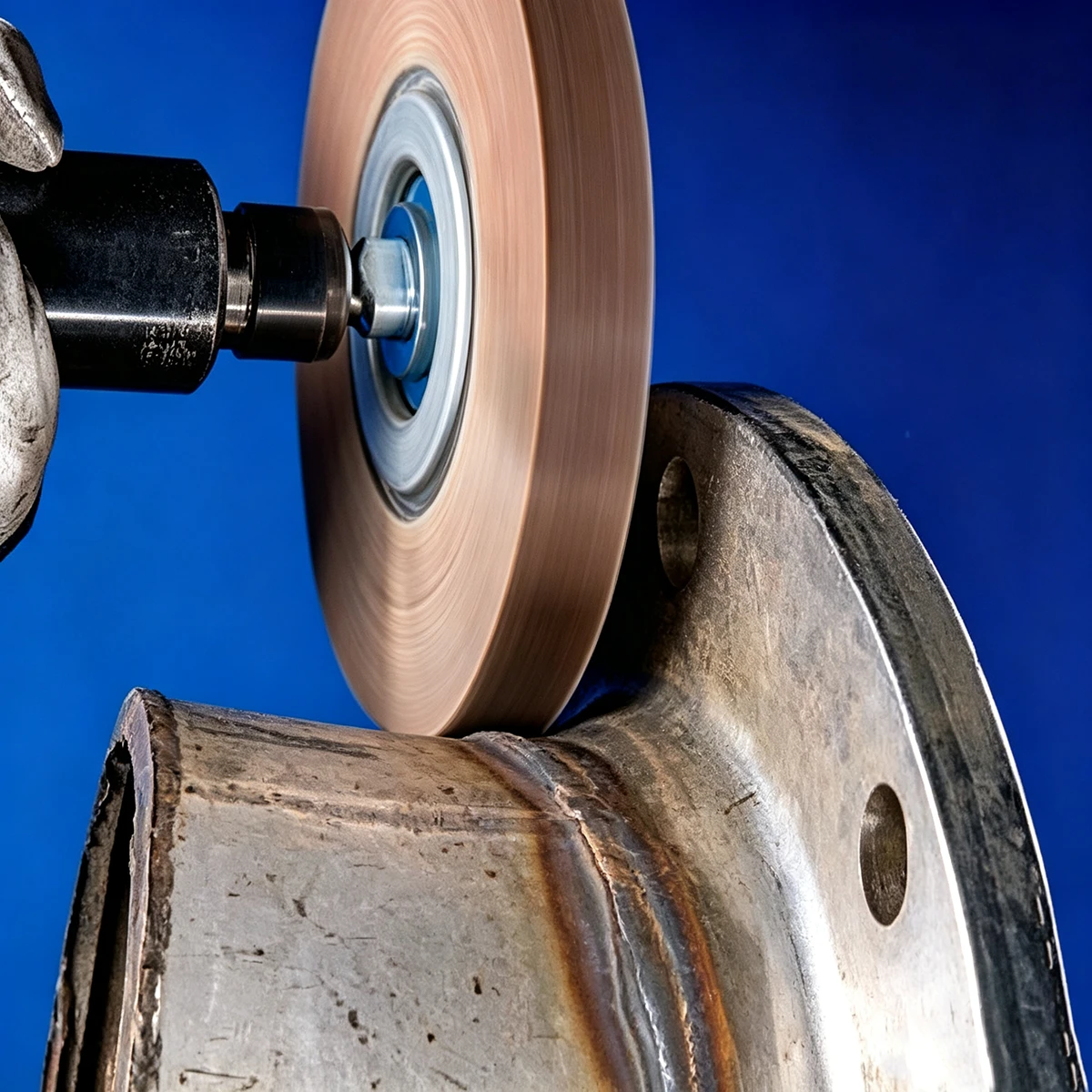 GC Abrasives 350X50X100/127mm Abrasive Grinding Flange Flap Wheels thumbnail 4