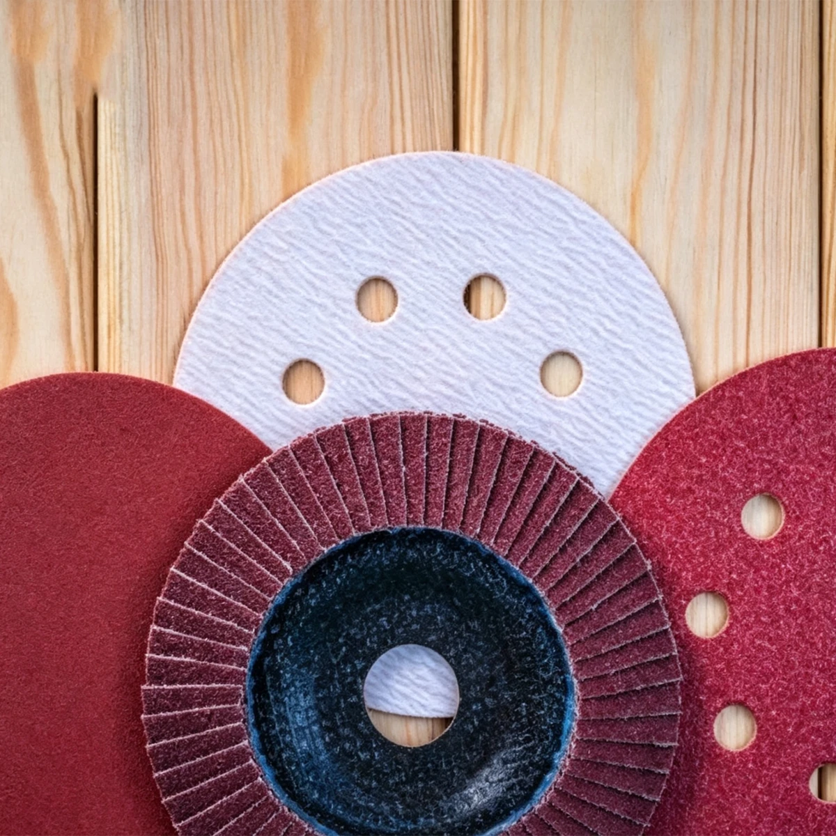 GC Abrasives 5-Inch 8-Hole Sanding Disc Hook and Loop Abrasive Sandpaper Pads thumbnail 5