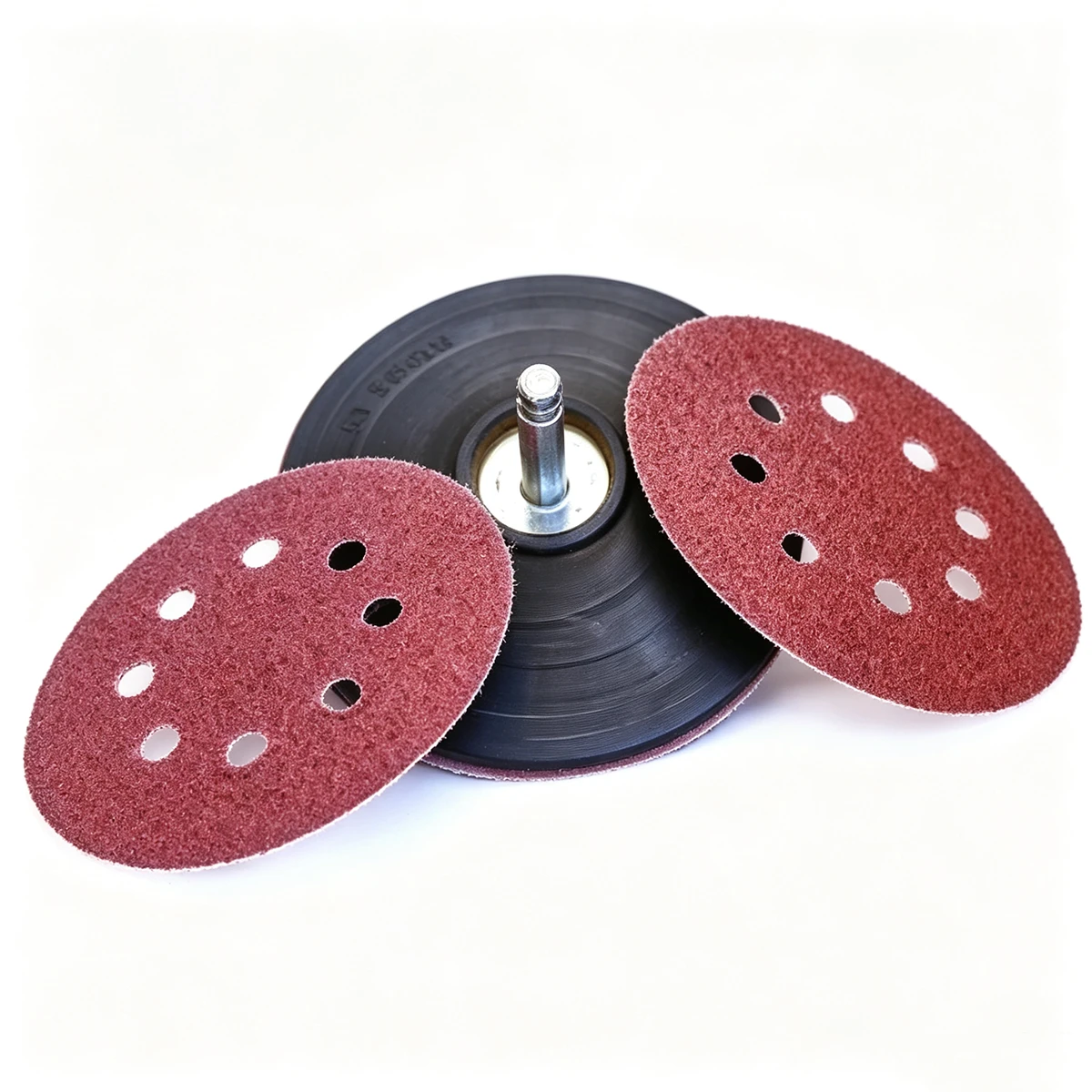 GC Abrasives Detail Sander Paper, 120-600 Grits, Hook and Loop Backing, 5 Holes, for Sanding and Polishing