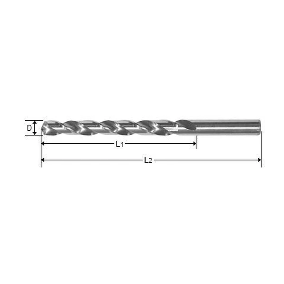 HSS Straight Shank Twist Drill -Extra Length thumbnail 3