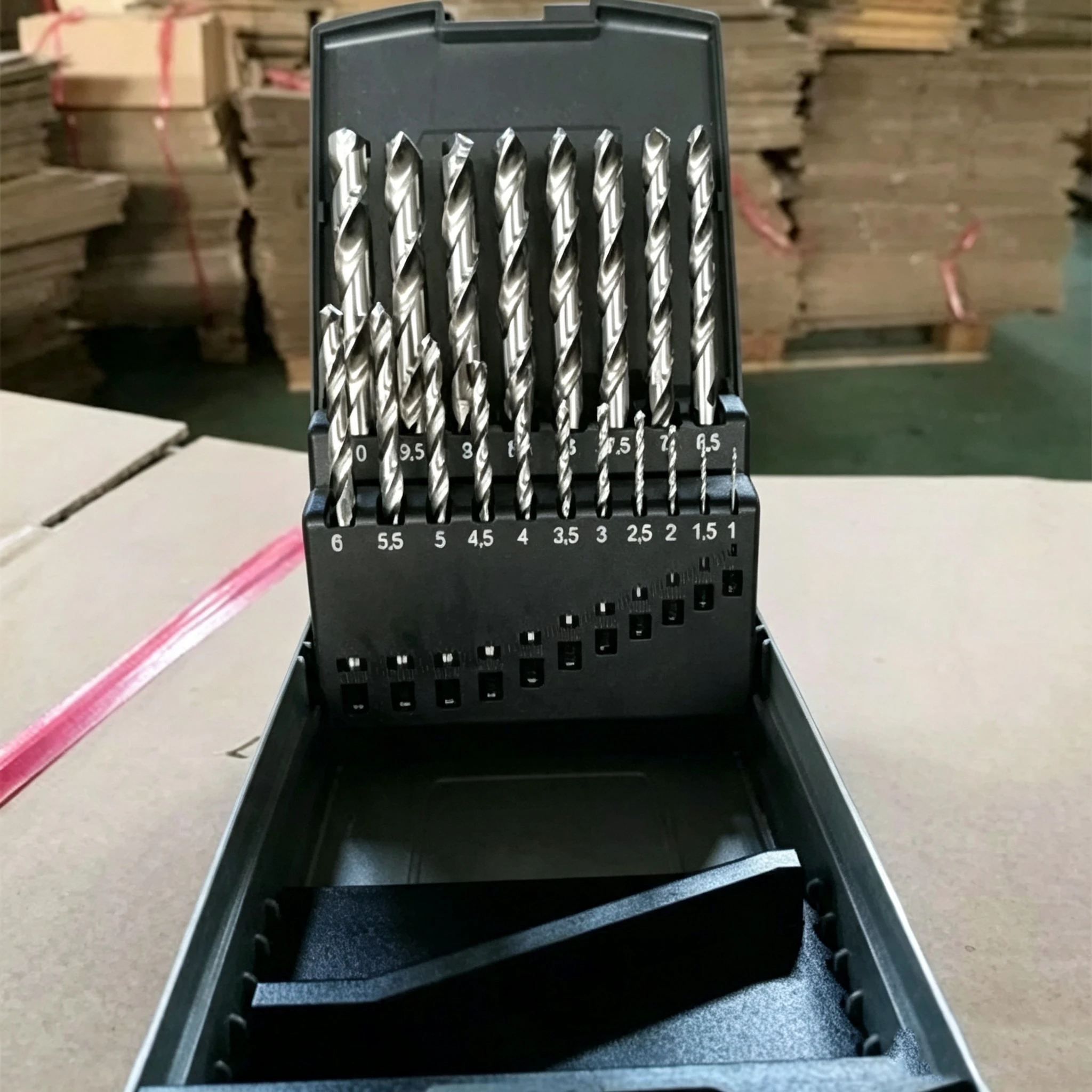 HSS Straight Shank Twist Drill -Screw Machine Length with Rolled