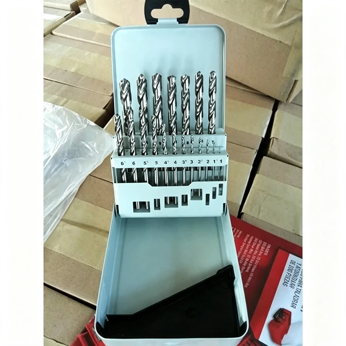 HSS Straight Shank Twist Drill -Screw Machine Length with Rolled thumbnail 5