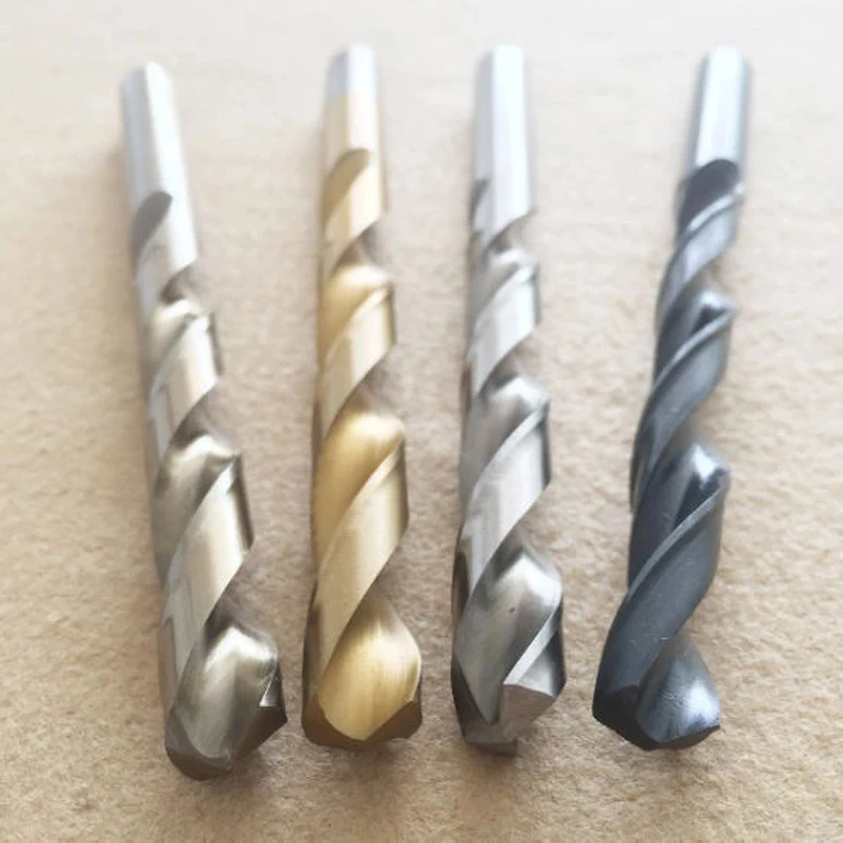 HSS Straight Shank Twist Drill -Taper Length with White Color thumbnail 3