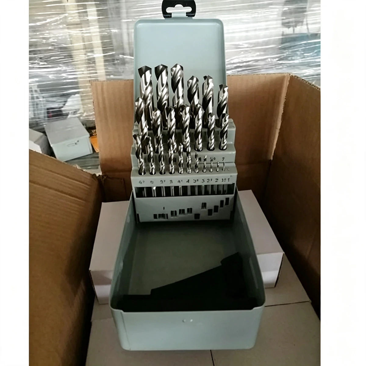 Milled, HSS Straight Shank Twist Drill -Screw Machine Length