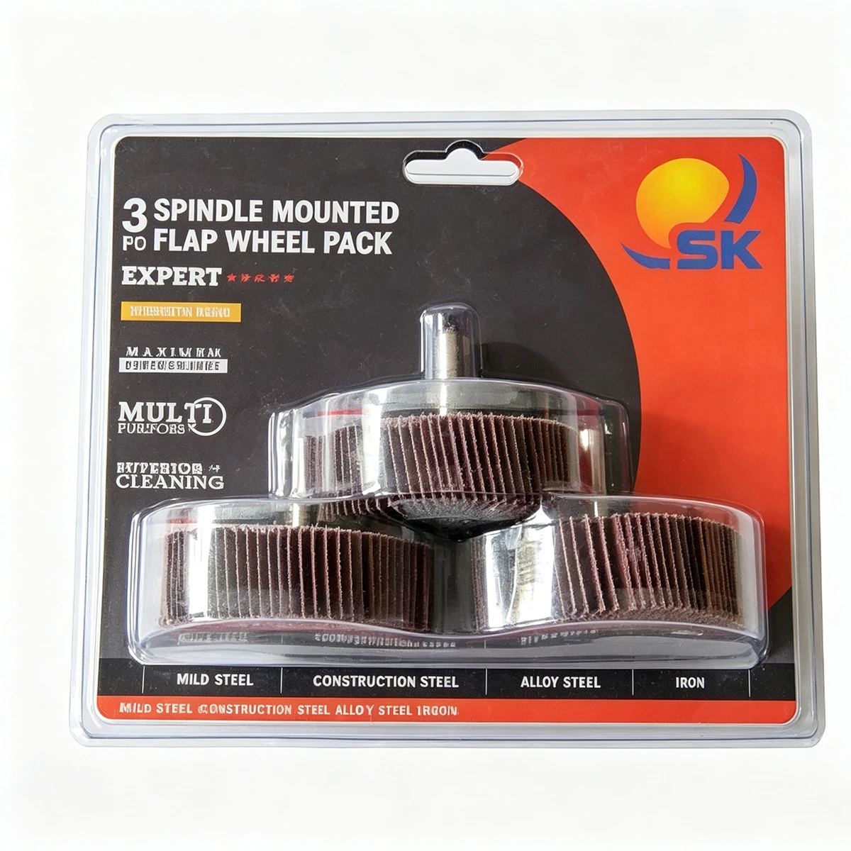 Spindle Mounted Flap Wheel Pack 80mm