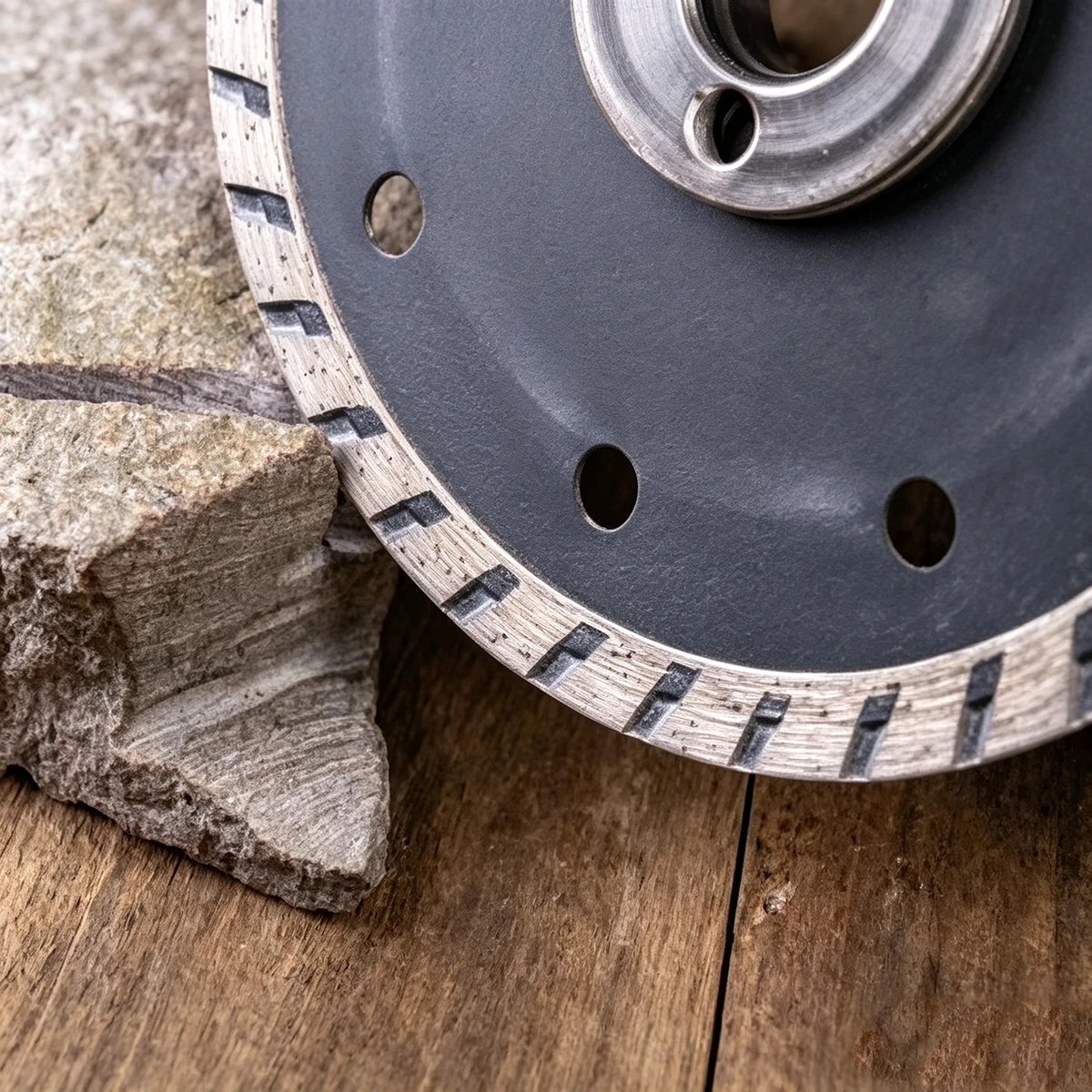 Wet / Dry Cut Segmented Diamond Saw Blade thumbnail 2
