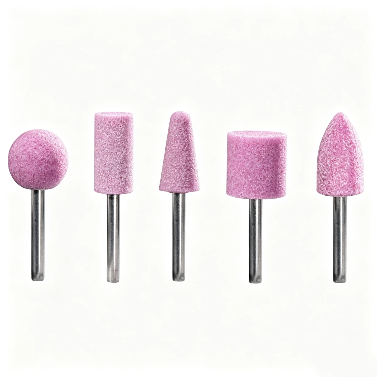 W Type Mounted Points with Pink Aluminum Oxide