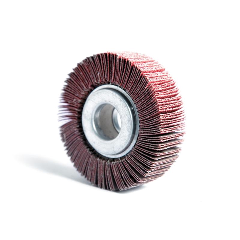 8" X 2" X 1" Unmounted Flap Wheel, 80 Grit#