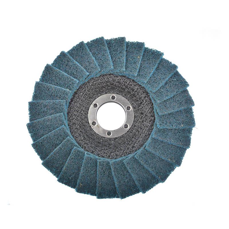 4-1/2" Type 27 Surface Conditioning Angle Grinder Flap Discs for Blending, Grinding, Sanding, Polishing, 7/8" Arbor