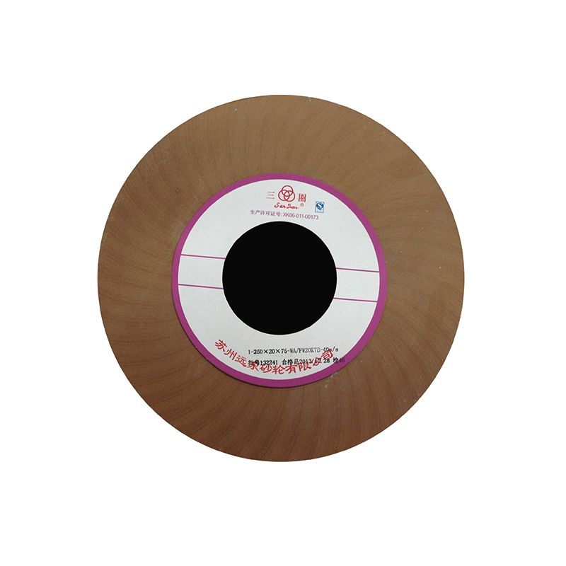 Type 01 Vitrified Straight Grinding Wheel, Aluminum Oxide, 7" Diameter x 1/4" Width, 1-1/4" Arbor, 100 Grit, Grade K, Purple
