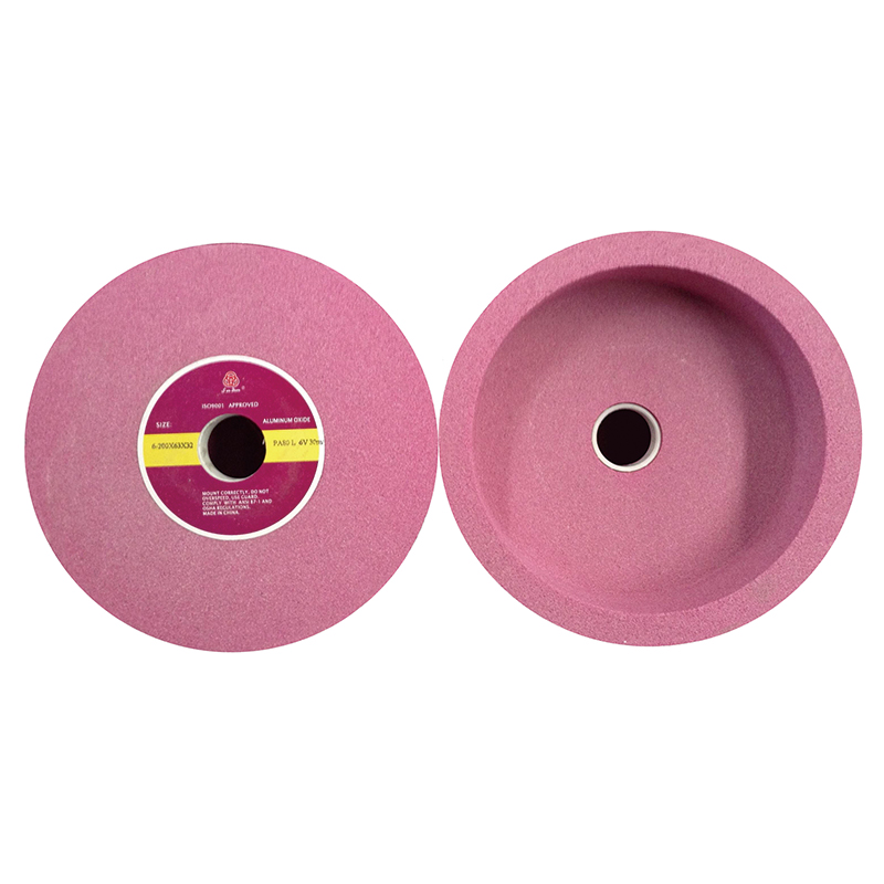 Straight cup wheels(type6)                                                                  mm D T H W E R 40 25 13 4 5 3 50 32 5 7 75 40 20 5 8 100 50 7.5 10 4 125 63 32,65 7.5,12.5 13 150 65 25 25 5 12.5 13 80 32 12.5 15 100 32 25 20 200 63 32,75 15 18 
