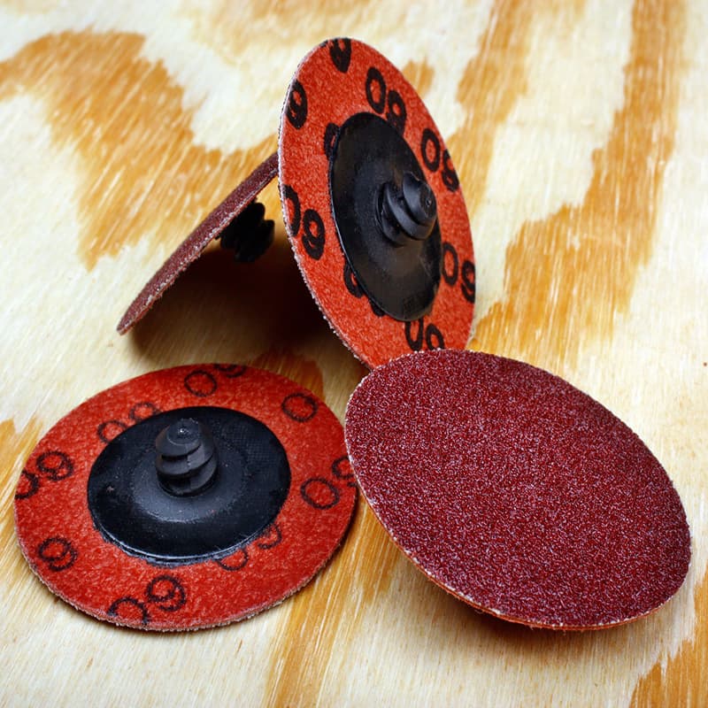3 inch Ceramic Plus Quick-Change Disc, Type R, Tear-Resistant Fiber Backing, Hand-Held Machine Compatible, Durable Abrasive Discs